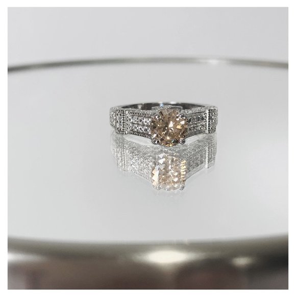 Sterling silver 925 with a Cubic Zirconium se - Picture 3 of 7